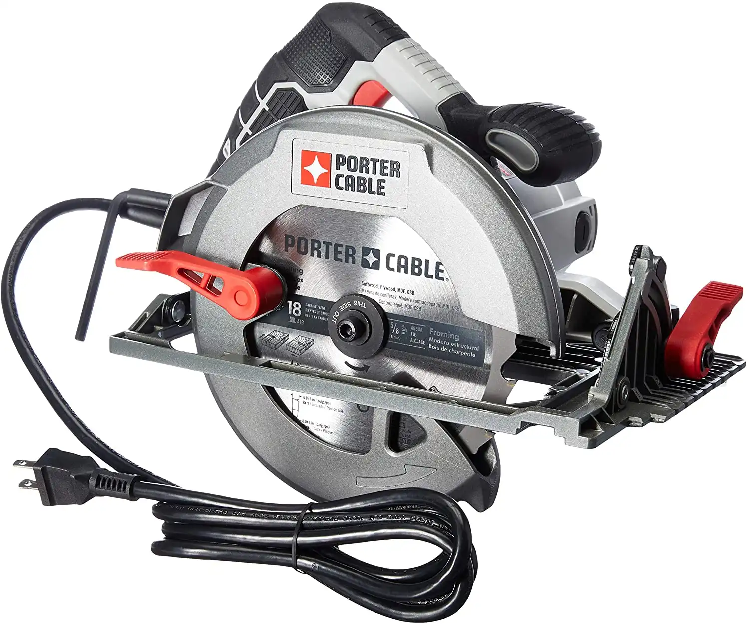 PORTER-CABLE 7-1/4-Inch Circular Saw, 15-Amp (PCE310)