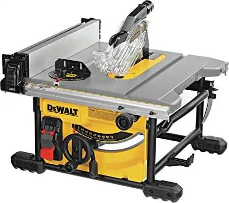 DEWALT Table Saw for Jobsite, Compact, 8-1/4-Inch (DWE7485)