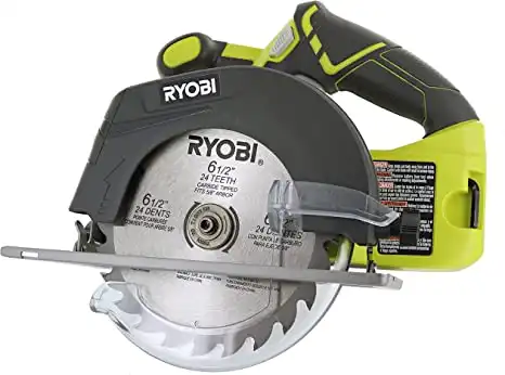 RYOBI P507 ONE+ 18V Lithium Ion Cordless 6 1/2 Inch 4,700 RPM Circular Saw